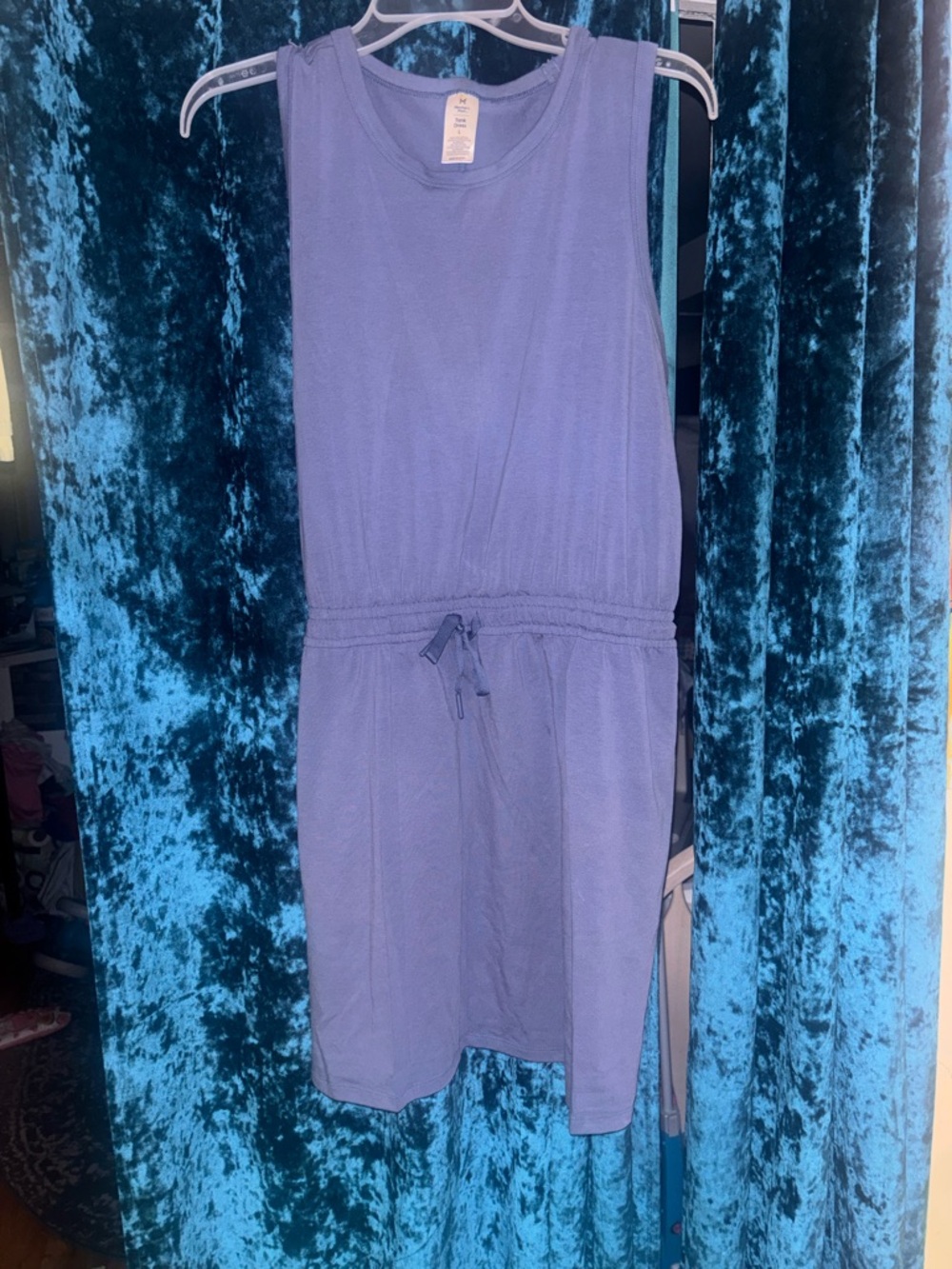 Casual Sleeveless Midi Dress in Lavender